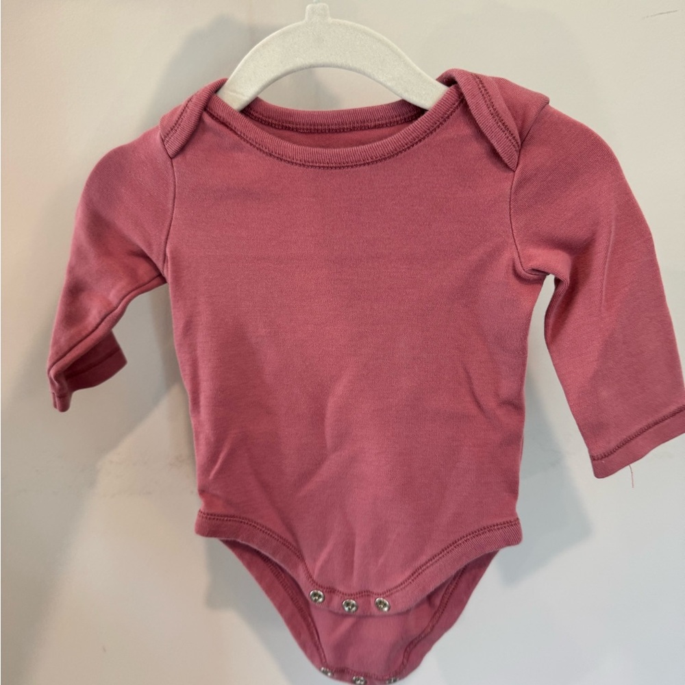 Gymboree Pink Bodysuit Long Sleeve One Piece